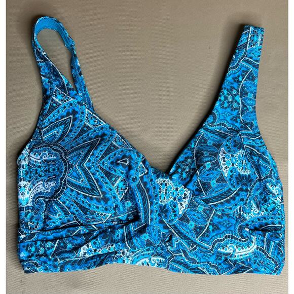 Sea Level Swim Seafoam Bikini Top 4 NWOT - Picture 3 of 5